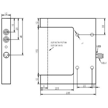 Gabellichtschranke OGS-150/205-PUK-ST3