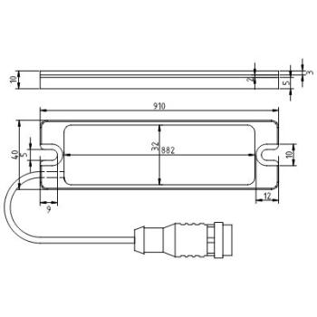 Maschinenleuchte MB-910-W-KST4