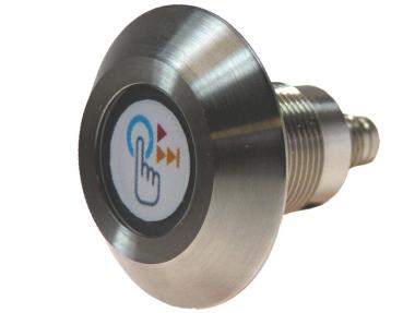 touch button with LED 22mm 4pole