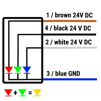 Signalleuchte MB-910-RGB-KST4