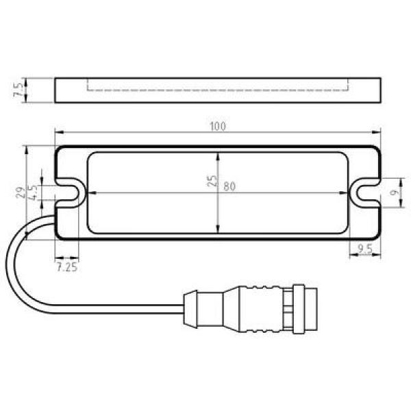 machine ligthing MB-100-W-KST4